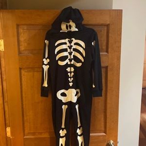 Disney Mickey Glow in Dark Skelton Costume 7/8